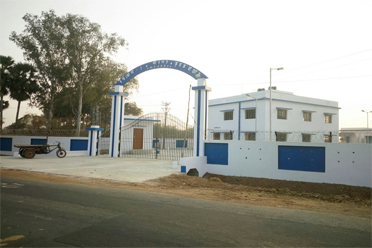 Entrance,Chandrakona-I Krishak Bazar