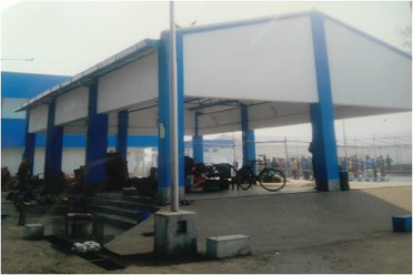 Auction Platform,Principal Market Yard of erstwhile Katwa RMC Krishak Bazar