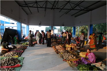Kiosk Block,Ulberia Krishak Bazar